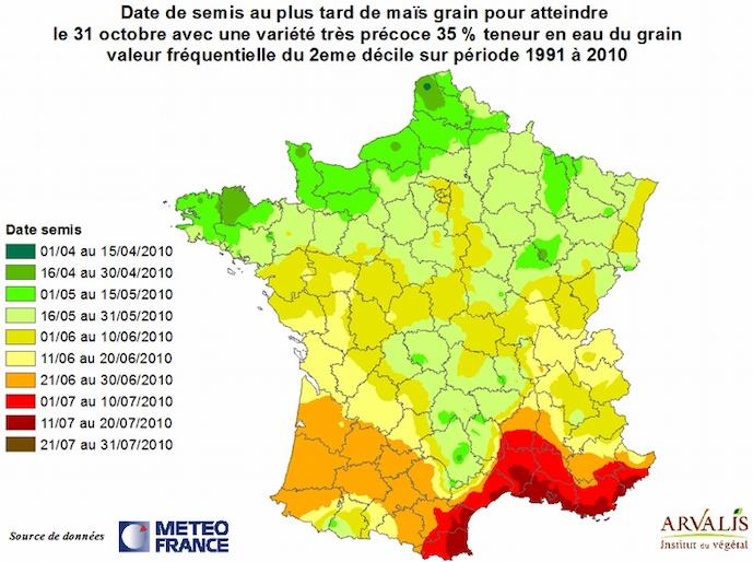 Date et densité des semis de maïs selon l’indice de précocité choisi